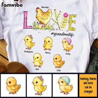 Personalized Shirt Love Grandma Life Birthday Gift For Nana, Grandma, Mom Shirt - Hoodie - Sweatshirt 26887 thumb 1