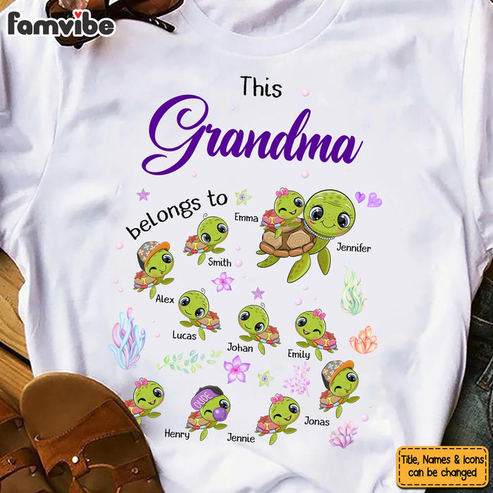 Personalized Gift For Grandma This Grandma Belongs To Shirt - Hoodie - Sweatshirt 26566 1