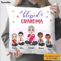Personalized Gift Blessed Grandma Pillow 25088 thumb 1