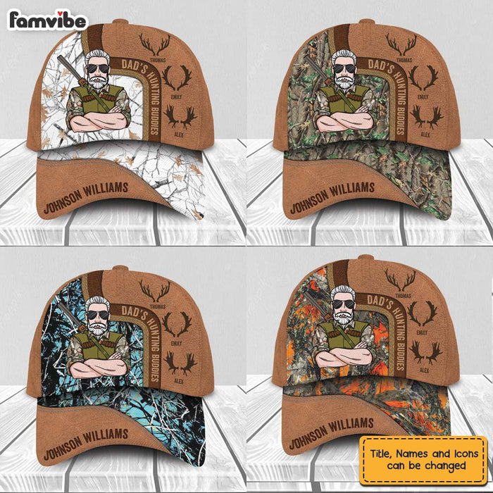 Personalized Gift For Dad Hunting Buddies Cap 32613 1