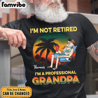 Personalized Gift For Grandpa I'm Not Retired Shirt - Hoodie - Sweatshirt 27963 thumb 1