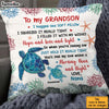 Personalized Gift For Grandson Hug This Turtle Pillow 29726 1