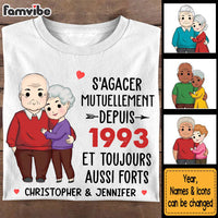 Personalized Couple 'S'agacer mutuellement depuis Shirt - Hoodie - Sweatshirt 30484 thumb 1