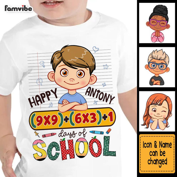 Personalized Gift For Grandkid 100 Days Of School Kid T Shirt - Kid Hoodie - Kid Sweatshirt 32396 1