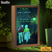 Personalized Couple Gift The Day I Met You Night Outing Picture Frame Light Box 31145 thumb 1