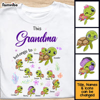 Personalized Gift For Grandma This Grandma Belongs To Shirt - Hoodie - Sweatshirt 26566 thumb 1