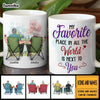 Personalized Couple My Favorite Place In All The World Is Next To You Mug 31137 1