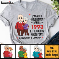 Personalized Couple 'S'agacer mutuellement depuis Shirt - Hoodie - Sweatshirt 30484 thumb 1