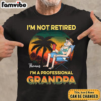 Personalized Gift For Grandpa I'm Not Retired Shirt - Hoodie - Sweatshirt 27963 thumb 1