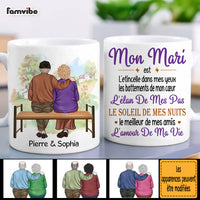 Personalized French Couple L'étincelle Dans Mes Yeux Mug 30895 thumb 1