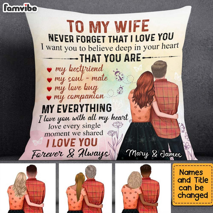 Personalized Wife Pillow JL112 85O34 1