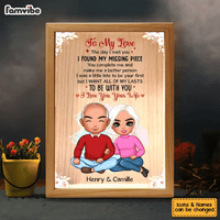 Personalized Couples Gift The Day I Met You Picture Frame Light Box 31125 thumb 1