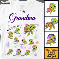 Personalized Gift For Grandma This Grandma Belongs To Shirt - Hoodie - Sweatshirt 26566 thumb 1