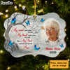 Personalized Memorial Mom Dad Butterfly Benelux Ornament NB192 85O57 1
