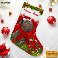 Personalized Pit Bull Dog Christmas Stocking OB203 87O53 thumb 1