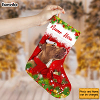 Personalized Pit Bull Dog Christmas Stocking OB203 87O53 thumb 1