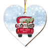 Personalized Dog Christmas Full  Heart Ornament SB301 81O34 1