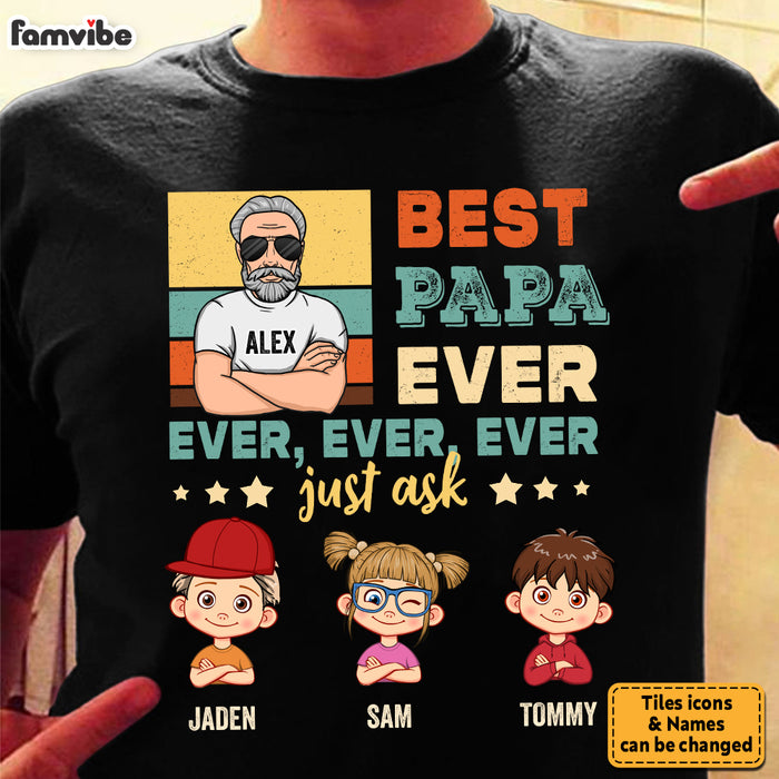 Personalized Gift For Dad Grandpa Shirt - Hoodie - Sweatshirt 33450 1