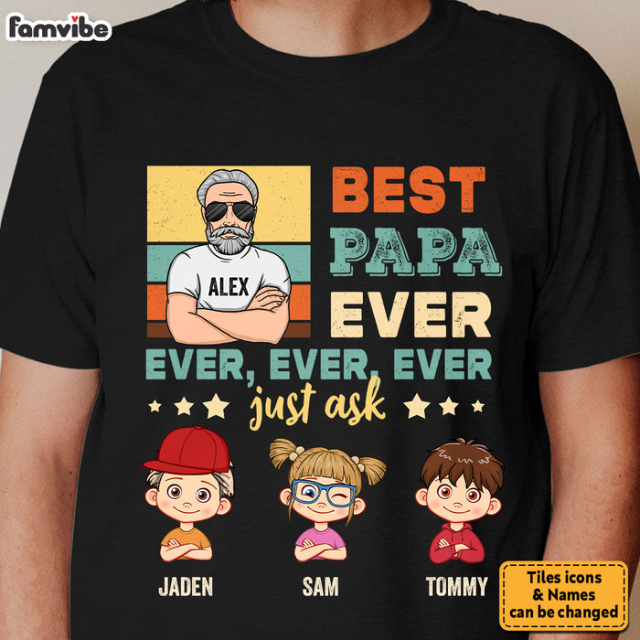 Personalized Gift For Dad Grandpa Shirt - Hoodie - Sweatshirt 33450 1