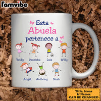 Personalized Abuela Spanish Grandma Belongs Mug AP97 81O34 thumb 1
