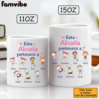 Personalized Abuela Spanish Grandma Belongs Mug AP97 81O34 thumb 1