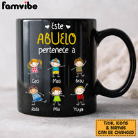 Personalized Abuelo Spanish Grandpa Belongs Mug MR233 81O34 thumb 1