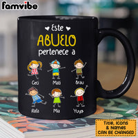 Personalized Abuelo Spanish Grandpa Belongs Mug MR233 81O34 thumb 1