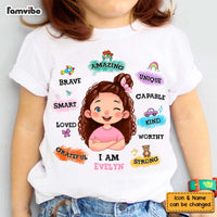 Personalized Gift For Grandkids Affirmation Word Art Kid T Shirt - Kid Hoodie - Kid Sweatshirt 32520 thumb 1