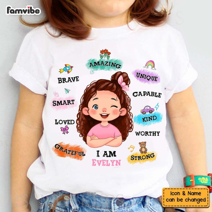 Personalized Gift For Grandkids Affirmation Word Art Kid T Shirt - Kid Hoodie - Kid Sweatshirt 32520 1