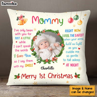 Personalized Christmas Gift Customizable Baby's Photo Pillow 27682 thumb 1