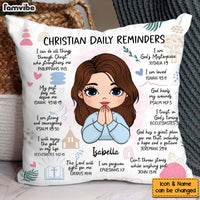 Personalized Gift For Daughter Christian Affirmation Pillow 32226 thumb 1