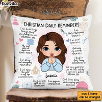 Personalized Gift For Daughter Christian Affirmation Pillow 32226 thumb 1