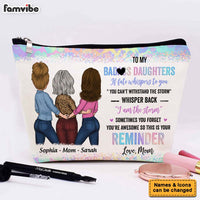 Personalized Gift For Daughter Withstand The Storm Cosmetic Bag 32205 thumb 1