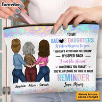 Personalized Gift For Daughter Withstand The Storm Cosmetic Bag 32205 thumb 1