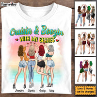 Personalized Gift For Friend Cruisin & Boozin Shirt - Hoodie - Sweatshirt 32523 thumb 1