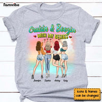 Personalized Gift For Friend Cruisin & Boozin Shirt - Hoodie - Sweatshirt 32523 thumb 1