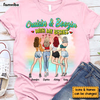 Personalized Gift For Friend Cruisin & Boozin Shirt - Hoodie - Sweatshirt 32523 thumb 1