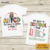 Personalized Gift For Teacher The Back To School Tour Double-sided Printing Shirt 34123 thumb 1