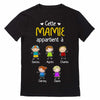 Personalized Mamie French Grandma Belongs T Shirt MR234 81O34 1