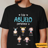 Personalized Abuelo Spanish Grandpa Belongs T Shirt AP88 67O57 thumb 1