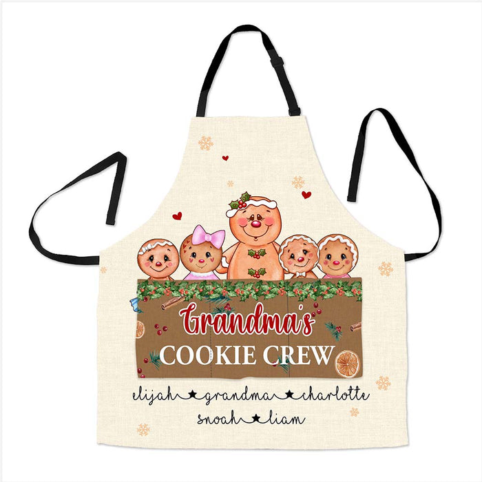 Personalized Baking Apron for Women Custom Cookie Crew Aprons -  in  2023