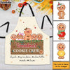 Personalized  Grandma's Cookie Crew Apron With Pocket 28907 1