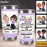 Personalized I Laugh A Little Harder - Y2K Style Steel Tumbler 34923 thumb 1