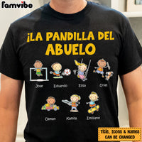 Personalized Grandpa Sport Spanish Papá Abuelo T Shirt AP1414 95O58 thumb 1