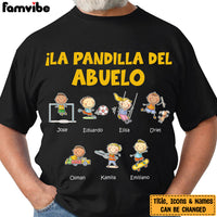 Personalized Grandpa Sport Spanish Papá Abuelo T Shirt AP1414 95O58 thumb 1