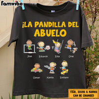 Personalized Grandpa Sport Spanish Papá Abuelo T Shirt AP1414 95O58 thumb 1