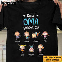 Personalized Oma German Grandma Belongs T Shirt AP87 67O57 thumb 1