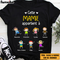 Personalized Mamie French Grandma Belongs T Shirt MR234 81O34 thumb 1