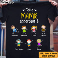 Personalized Mamie French Grandma Belongs T Shirt MR234 81O34 thumb 1
