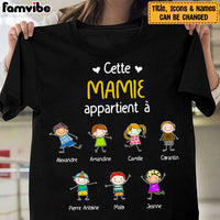 Personalized Mamie French Grandma Belongs T Shirt MR234 81O34 thumb 1